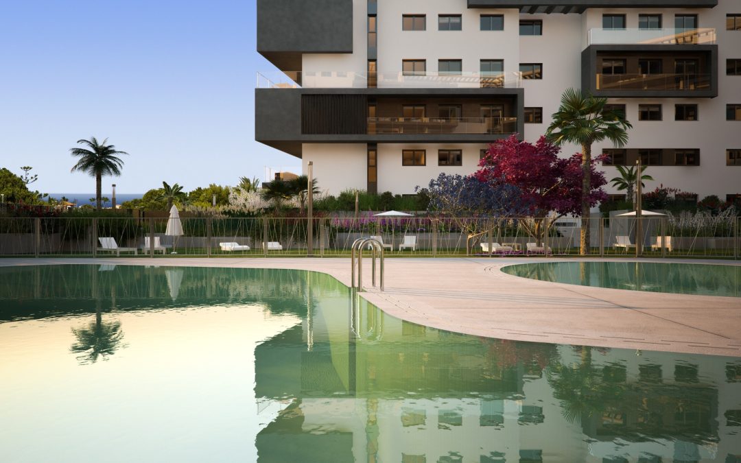 Nouvelle promotion – Appartements et Penthouses à Campoamor (Orihuela Costa) – Costa Blanca Sud – Réf : ES023031