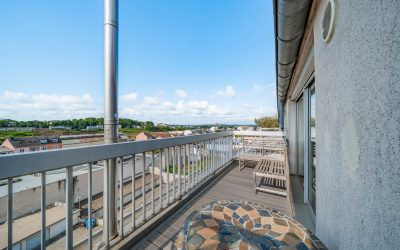 Penthouse moderne et lumineux de 2 chambres à Luxembourg-Hollerich